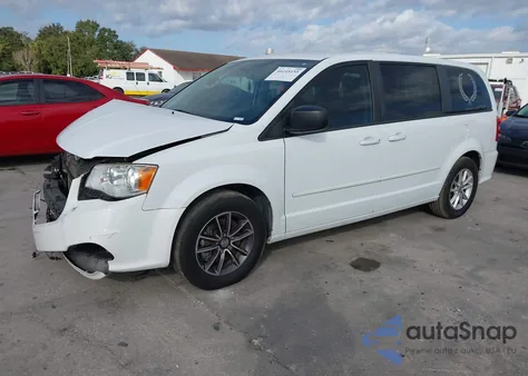 2016 Dodge Grand Caravan Se из США, поврежденный, VIN 2C4RDGBG5GR234746